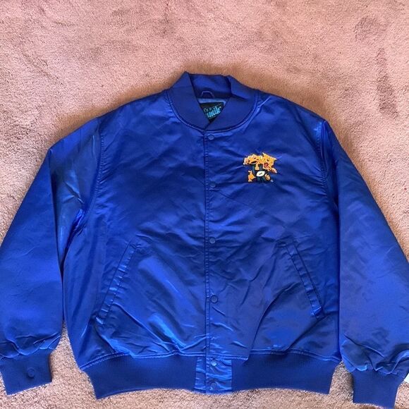 XL Brand New Vintage 90s‎ Kentucky Wildcats Bomber Football Jacket - Picture 7 of 8